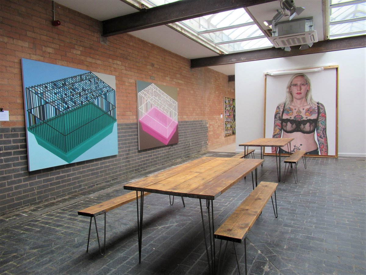 ruth_millington's tweet photo. INVITE! NEW Birmingham gallery @ironhousebrum are opening from 5pm this Friday 9 Aug. On show will be 25 years of contemporary British art. All welcome. Bar stocked! Details on my blog: https://t.co/t7VxMm3Ymi https://t.co/ItOx1cEENg
