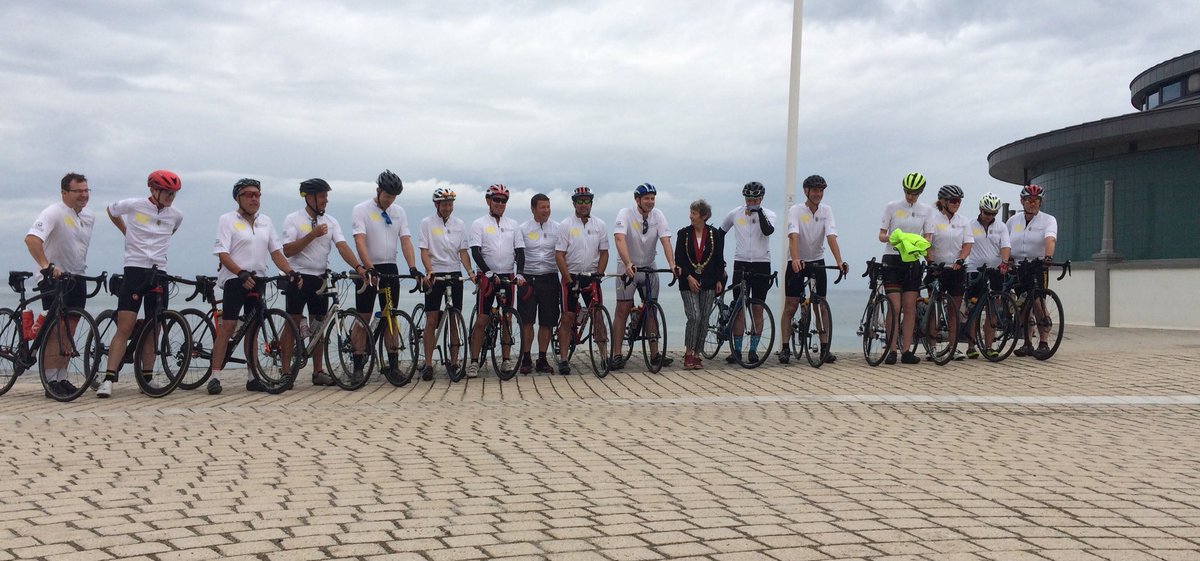 Barod i fynd yn Aber. Stop nesa Llanrwst!!! #ceredigion2020 Good luck everyone riding from Aberystwyth to the National Eisteddfod in Llanrwst today. We’ll be with you all the way.