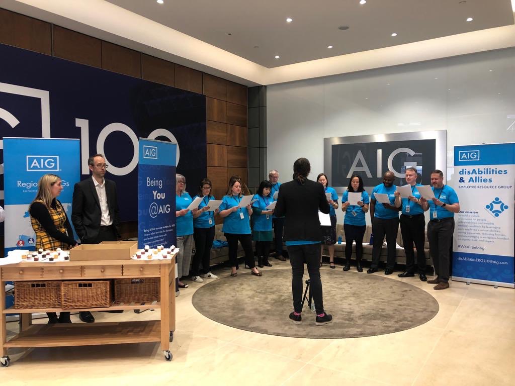 The women champions @ #AIGWBO reflect the commitment to diversity and excellence that I see @ AIG #AIGAllies #myviews #iworkforAIG