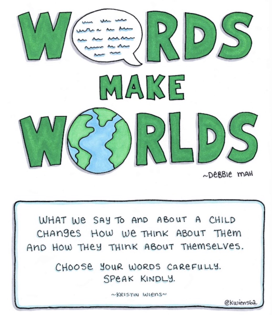 Great word from <a href="/MickiFoster/">Micki Foster</a>! The first group activity I did, to build oneness with my students, revolved around our words, because they are so powerful. #onehope #ExpectExceptionalDay1