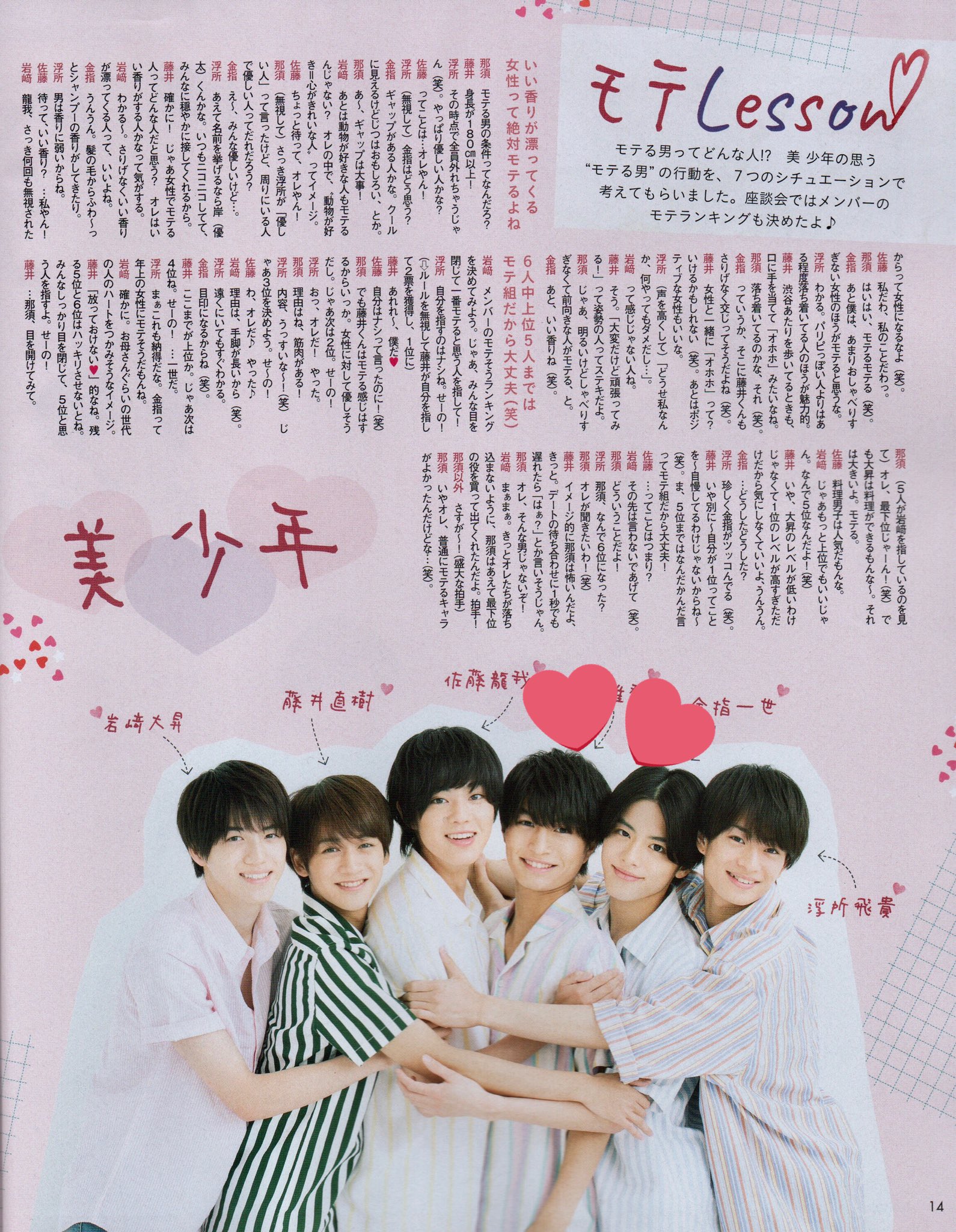 美少年ライブDVD 岩﨑大昇　佐藤龍我　那須雄登 浮所飛貴　藤井直樹　金指一世 chi on X: 