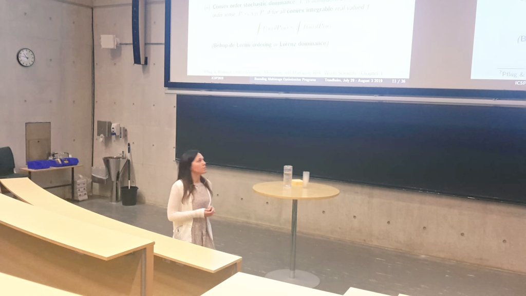 Francy_Maggioni's tweet photo. Wonderful week in #trondheim #NTNU for the #ICSP2019 conference on #stochastic #optimization. Meeting friends and colleagues and sharing new research ideas! https://t.co/VhHC9e9oiD https://t.co/LA8zut3Sdp