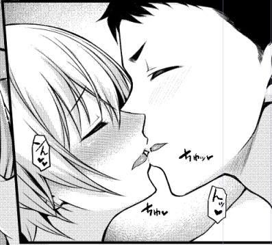 ベロチューもいいけどこういうソフトキッスも好きぃ(*˘ω˘*) 