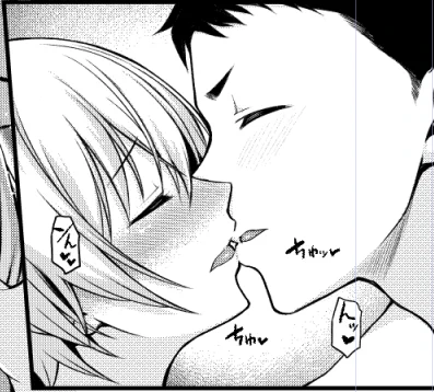 ベロチューもいいけどこういうソフトキッスも好きぃ(*˘ω˘*) 