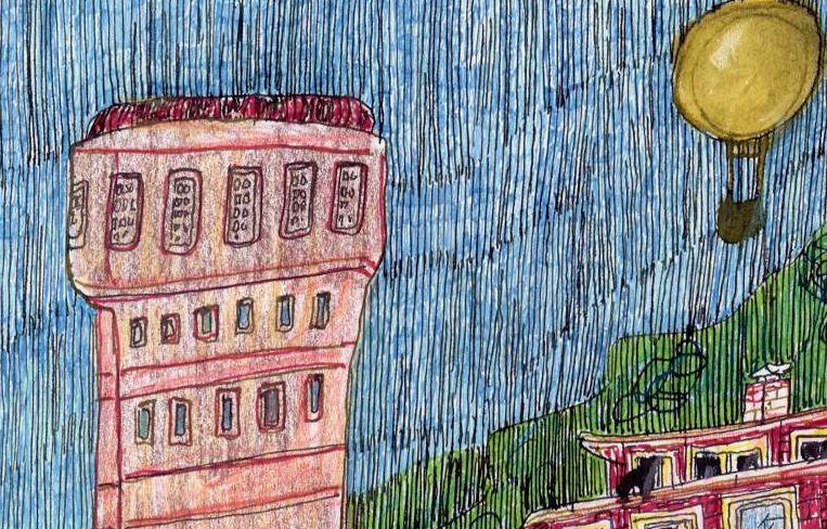 Gedicht op Zondag... 'De Esch - De Watertoren'... door Manuel Kneepkens...  stadslog.nl/gastbijdrage/d… <a href="/rotterdam/">Gemeente Rotterdam</a> <a href="/HuisvGedichten/">Huis van Gedichten</a> <a href="/Gedichtendag/">Gedichtendag</a>