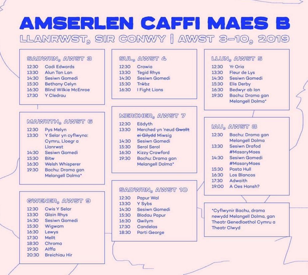ifightlions's tweet photo. Ni'n chwara' Caffi @maes_b yn @eisteddfod Llanrwst heddiw am 16:30 efo @Y_Trwbz. Set acwstig efo 'chilled out' vibes bro ✌️ https://t.co/Jk2u61nJSb