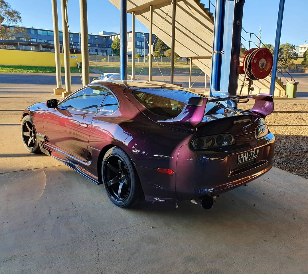 PistonDeal's tweet photo. 💜  IG: brittany_pha72j #PistonDeal #toyota #supra #2jz #2j #jza80 #mkiv #enginebay #trd #toyotasupra https://t.co/qbgOtgylIj