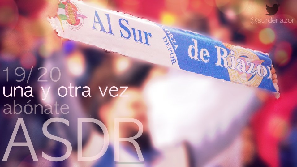 SurdeRiazor's tweet photo. En dos semanas empieza nueva temporada, y en ASDR volveremos a estar al pie del cañón. Si quieres unirte a esta locura ¡no lo dudes! https://t.co/u2OeDfK8Uy