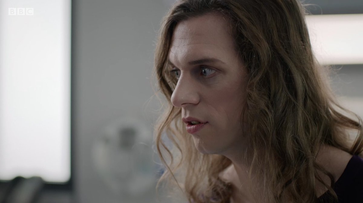 edaliaday's tweet photo. I’m excited to announce I was in @BBCCasualty last night (available on iPlayer), playing a trans woman who’s just started transitioning. Rushed home from my #Edfringe Too Pretty To Punch show to catch it and I’m so happy with how it’s turned out. #transrepresentation #casualty https://t.co/XB4sG0GNit