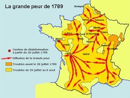 4)A la base, des rumeursOn dit qu'il y aurait des troupes de brigands qui voudraient prendre les récoltesOn dit que des mercenaires payés par les nobles voudraient mettre feu aux récoltes pour affamer le peuple, en représailles de la Bastille