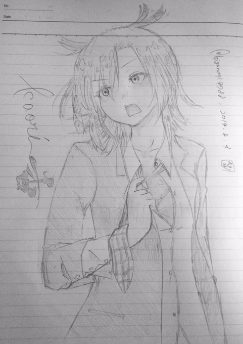 香ちゃん☕️
#オリキャラ #アナログ絵 #落書き
#絵描きさんとつながりたい 