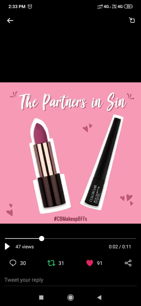 @lovecolorbar #FriendshipDay2019 #cbmakeupbffs  #BondsofFriendship
#ContestAlert #Contest #ContestGiveaways 

@MuaSnehal 
@makeovers_sg 

She loves colorbar cosmetics for makeup bcoz she is makeup artist!  Am I right??