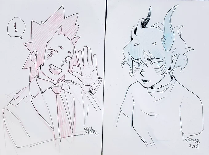 gammacon table comms - the samples from yesterday + most of the ones I got done today ^_^ 