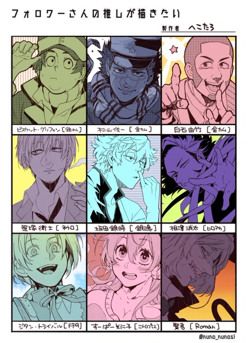 #フォロワーさんの推しが描きたい 
描かせていただきましたー!!めっちゃ描きやすい子とそうじゃない子の落差がすごくて楽しかったですー!!ありがとうございました! 