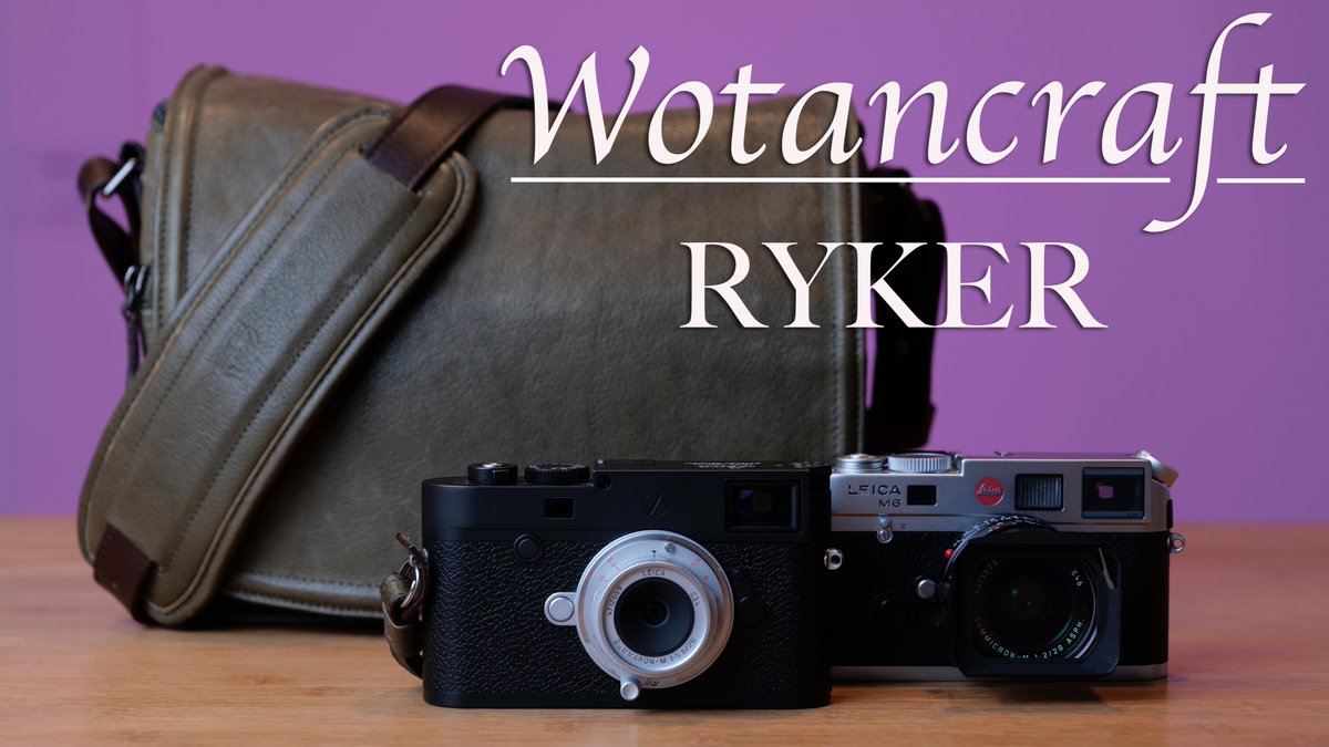 Long term review video on the Wotancraft RYKER and what's in my everyday Leica bag.
 #Leicam10 #Wotancraft #leicam6 

youtube.com/watch?v=yk6XWX…