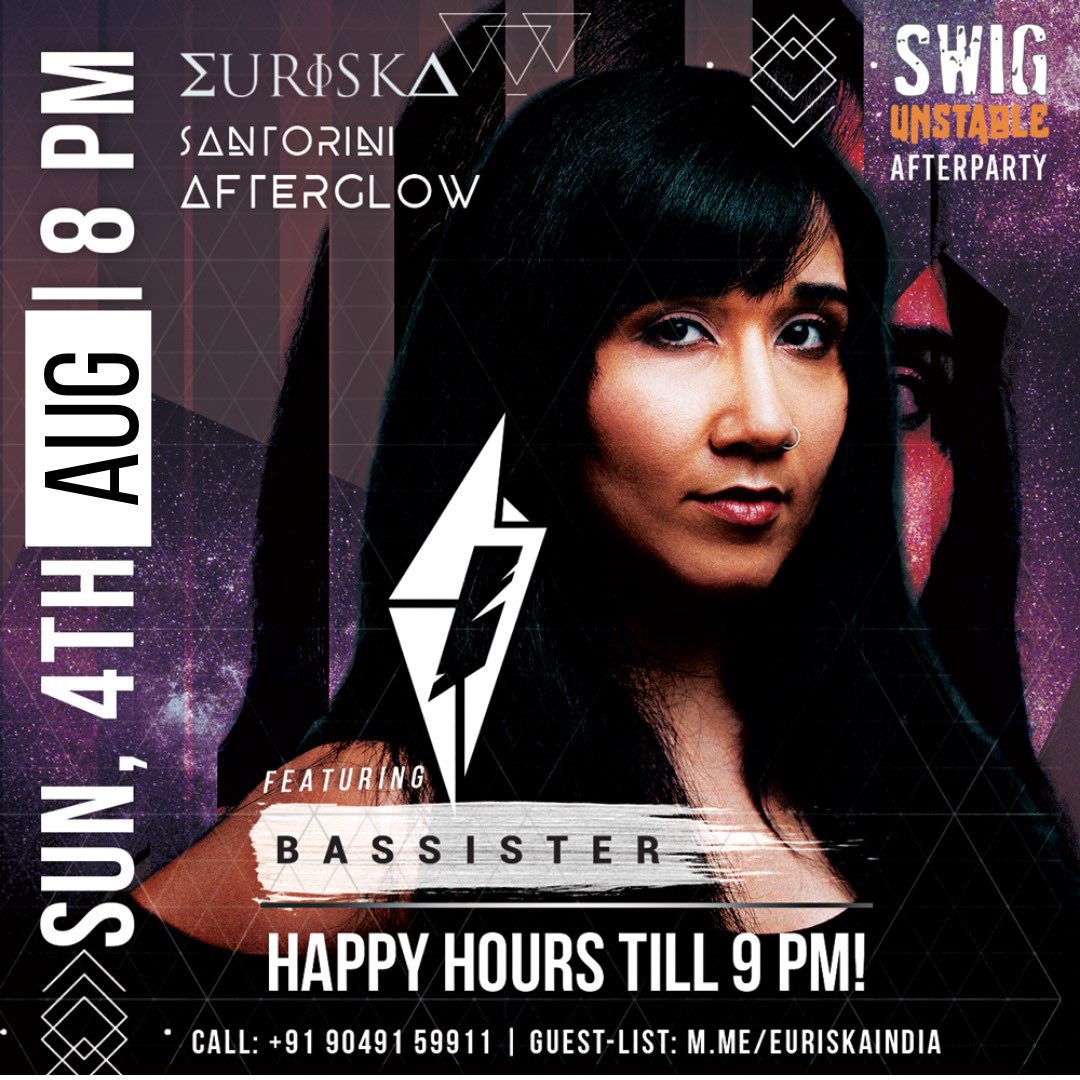 EuriskaIndia's tweet photo. We rage hard tonight, folks! π Let's close the weekend with that classic #SantoriniAfterglow vibe! π Come one, come all! π #Euriska #SWIGUnstable #Afterparty #Euriska #Sunday #SantoriniAfterglow #Santorini #Sundowner #Sunset #TechnoMusic #ThePartyDoesntStop #EarlyScene https://t.co/vaDRrGEPME