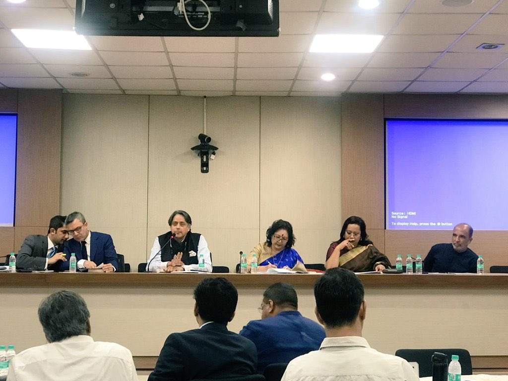 ShashiTharoor's tweet photo. Marking ⁦@ProfCong⁩’s 2nd anniversary with a national state leaders’ consultation on our experience thus far, lessons learned, &amp;a roadmap for the way forward. Looking forward to briefing the media on our deliberations &amp; conclusions at 5pm at AICC HQ. ⁦@INCIndia⁩ https://t.co/CnQ2h1OAix