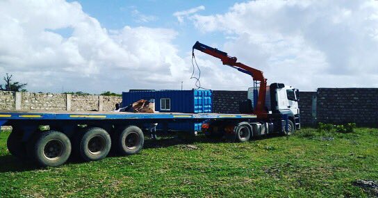 contechke's tweet image. Another successful conversion delivery in Malindi! 

#CONTECH #containersinkenya #emptycontainers #shippingcontainers #containerarchitecture