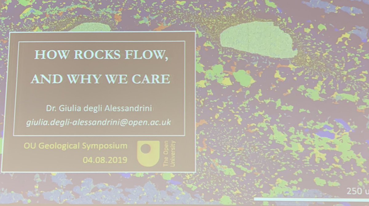 Open University Geological Society tweet media