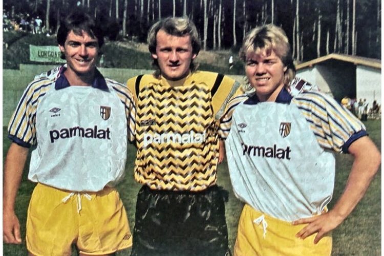 The Culture of Football Classics on Twitter: "Pre-season photo, 1990.  Parma's 3 summer signings... Belgian defender Georges Grün. Brazilian  keeper Cláudio Taffarel. Swedish playmaker Tomas Brolin.  https://t.co/P3obN96tRh" / Twitter
