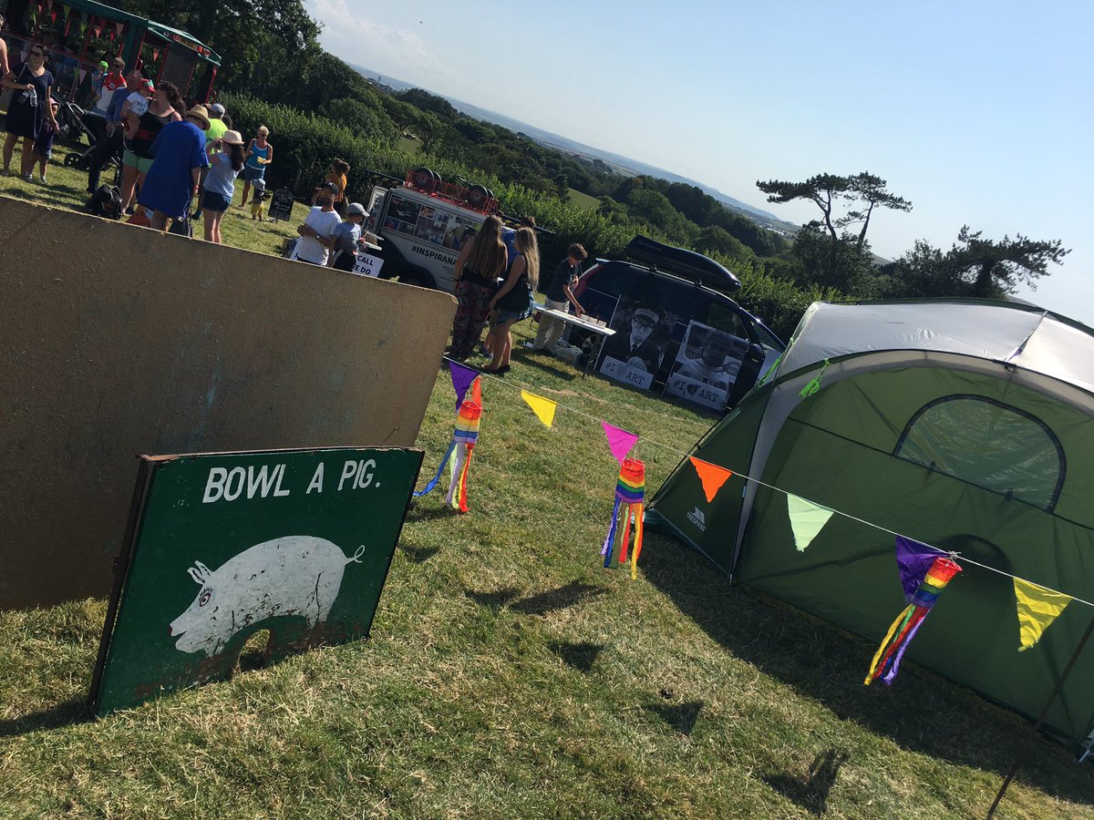 ST3AMCo's tweet photo. @PaulGarvey4 Yep.... morning campers from Godβs county of Cornwall
Lovely #WhatsYourArt19 pop-up at the Poughill Revel and Cuckoo Fair yesterday...
#ARTCONNECTS19 #ACESUPPORTED https://t.co/HsrZECmWrV