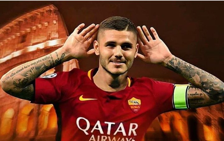 legio93's tweet photo. @wandaicardi27 AMOR↔ROMA https://t.co/1n5WZznUdn