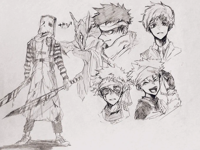 約束のネバーランド落書き 