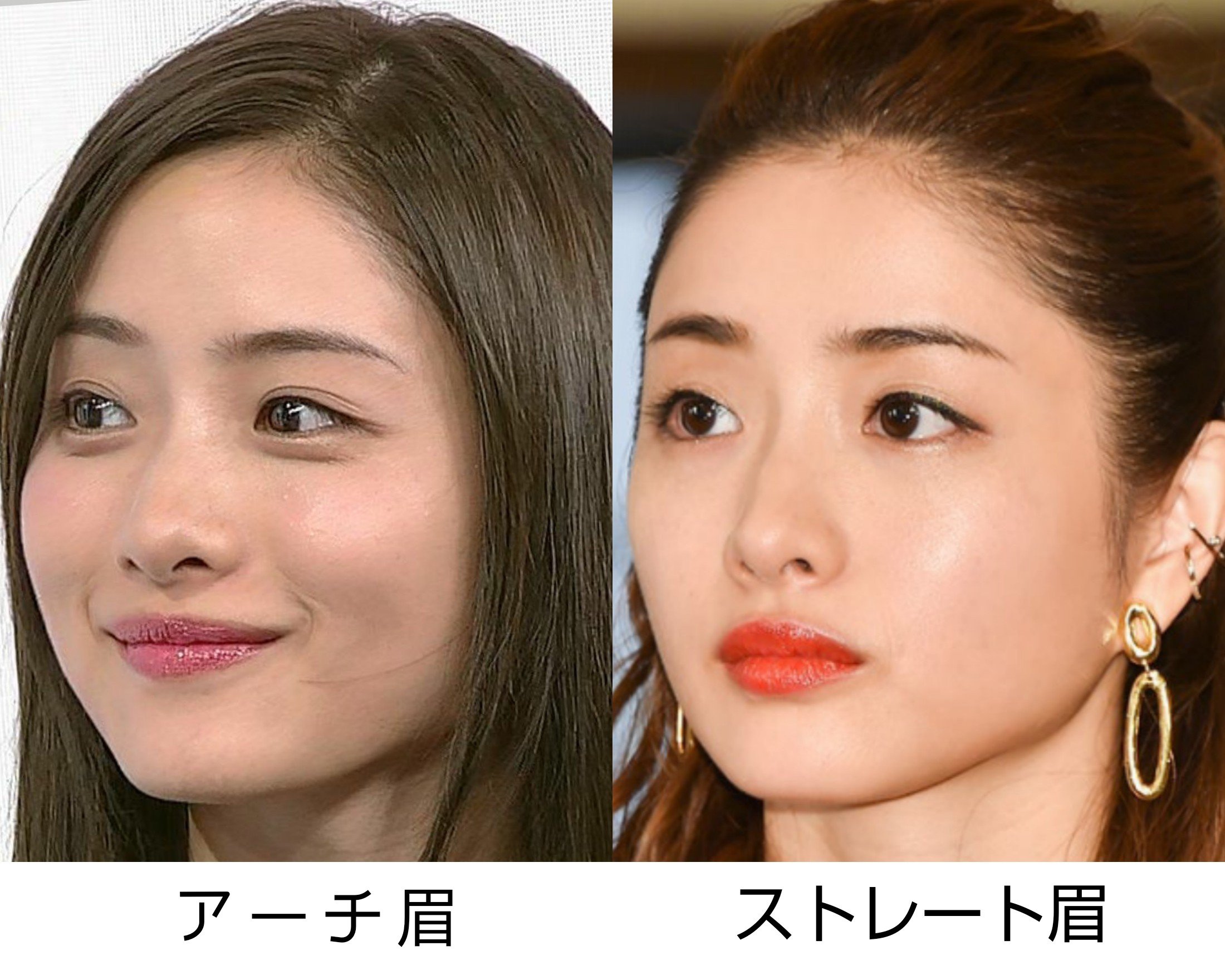 パステルしこめ 2nd 石原さとみ 毛流れを下げてホリを深く見せたり 眉は これまでにも色々こだわってきたけど Heaven ご苦楽レストラン では 全くカーブをつけないストレート眉に挑戦 石原さとみの今風ストレート眉のポイント 4 角度をつける