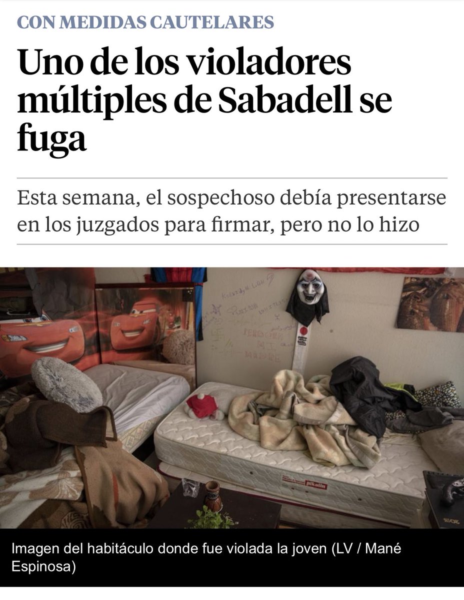 nuriaq's tweet photo. ⚖️ iustitia quo vadis? 

-Depredadores sexuales en LIBERTAD con cargos (alguno se fuga) 

- Maltratadores/ filicidas de bebés de 2 meses en LIBERTAD (el bebé acabó muriendo)

-Agresores sexuales de menores menores de 18 meses en LIBERTAD

#noenpassemniuna #victimologia https://t.co/oHalZdxUhY