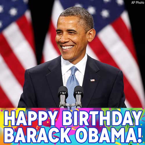 Happy Birthday Barack Obama! The former president is celebrating today. 