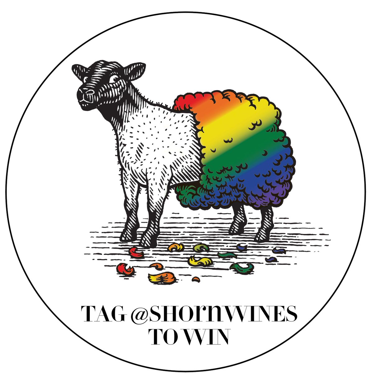 PrideBrighton's tweet photo. Time to get yourself to the baa? Ask for a bottle of @ShornWines and enter their competition to win a year's supply #shornwines #Pride #BrightonPride #meetusatthebaa https://t.co/7oT1mIvEBD