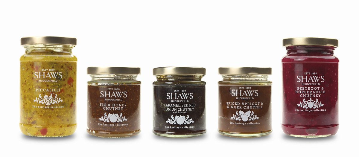 shaws1889's tweet photo. For the last 5 years, MD #JanDocker has been carefully curating #relishes & #chutneys into 2 distinctive ranges โ the Everyday Range, available @morrisons, & the artisanal flavour combo of the Heritage Range, to make sure that there is a Shaws jar for everyone. #hfdf19 #Stand74 https://t.co/tcTI35fJEJ