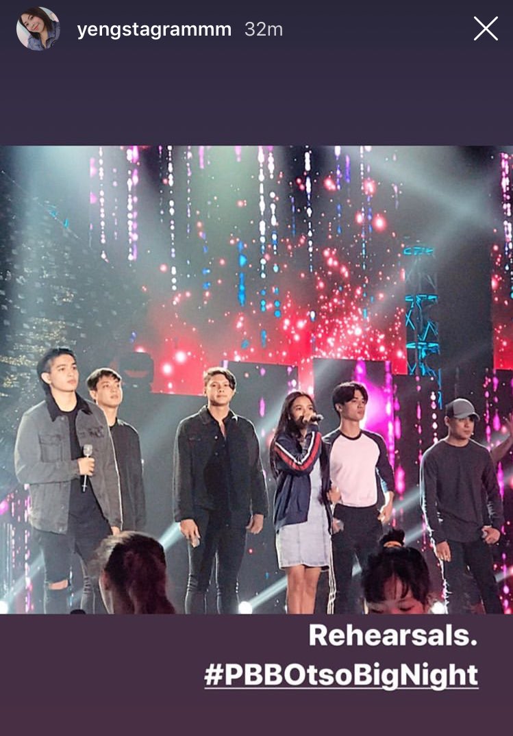 directioniels's tweet photo. REHEARSALS!!Break a leg  @BoybandPH and @zephdimaranan!!

@BoybandPH @Yengstagrammm @boyband_nielm @boyband_joao @Boyband_Ford @boyband_tristan @boyband_russell @zephdimaranan 

ctto:@Yengstagrammm IGS

#PBBOtsoBigNight https://t.co/49yigdwIqh