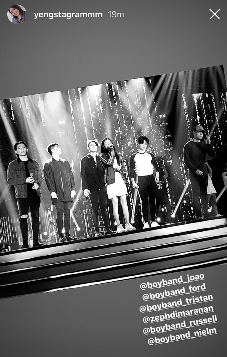 directioniels's tweet photo. REHEARSALS!!Break a leg  @BoybandPH and @zephdimaranan!!

@BoybandPH @Yengstagrammm @boyband_nielm @boyband_joao @Boyband_Ford @boyband_tristan @boyband_russell @zephdimaranan 

ctto:@Yengstagrammm IGS

#PBBOtsoBigNight https://t.co/49yigdwIqh