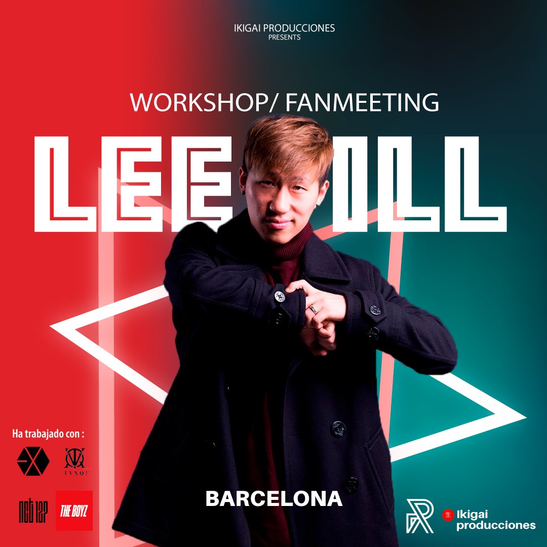ikigai_prod's tweet photo. ⚠️⚠️HILO DE INFORMACIÓN COMPLETA WORKSHOP LEE ILL⚠️⚠️

El día 21 de Septiembre tendrá lugar en Barcelona el Workshop del coreógrafo de #PrepixStudio  Lee 1LL . 

TODA LA INFORMACIÓN https://t.co/HTw8oOA1Dr