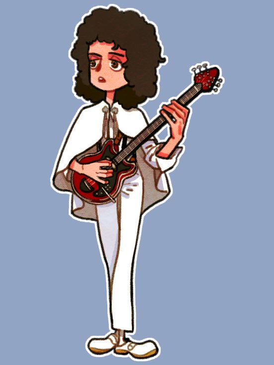 PP_GAE's tweet photo. 알티 이벤트로 그렸던 브라이언 메이 🎸 https://t.co/VcAFUEqYeU