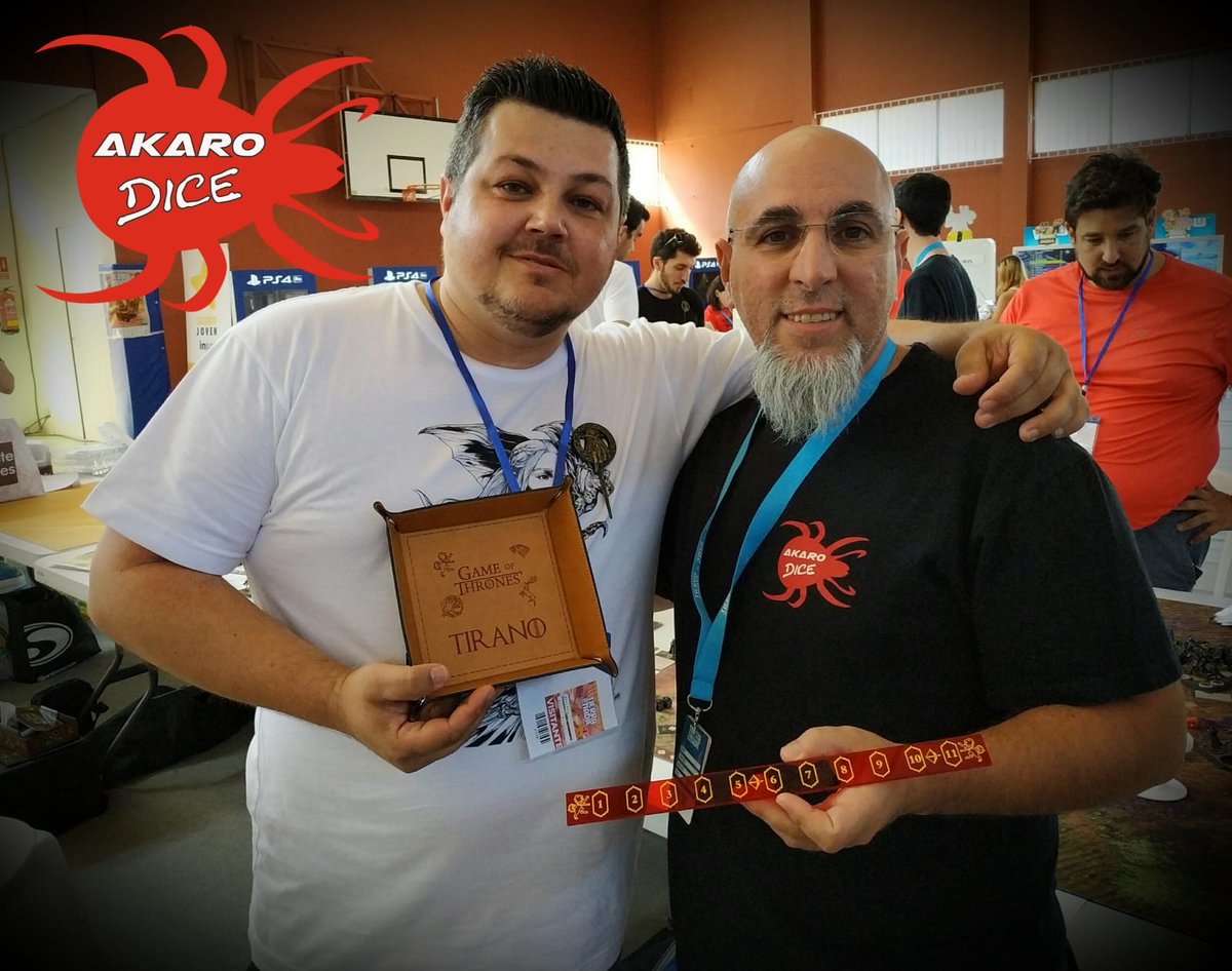 AkaroDice's tweet photo. Patrocinador del torneo oficial de GOT
#TdN @Jornadas_TdN #AkaroDice #AkaroStudio #CustomDice #CustomTrack #DiceTrack https://t.co/RHUbdjmkJZ
