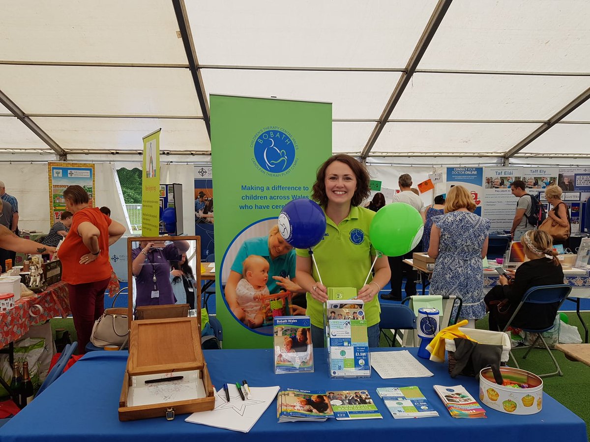 CP_Cymru's tweet photo. We are back at @RCTCouncil #BigWelshBite! Come along to the well being tent to find out more about the work we do at @BobathWales, making a difference to children across Wales who have cerebral palsy. https://t.co/XJI01US5Em