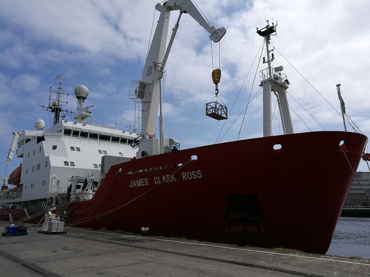 drsianhenley's tweet photo. It was with a heavy heart yesterday that I left the RRS James Clark Ross after my last science cruise onboard this fantastic vessel. Over almost 3 decades, she has been at the heart of world-class polar science and holds many memories for many many people. So long JCR, sail safe. https://t.co/V3q39QiFiY