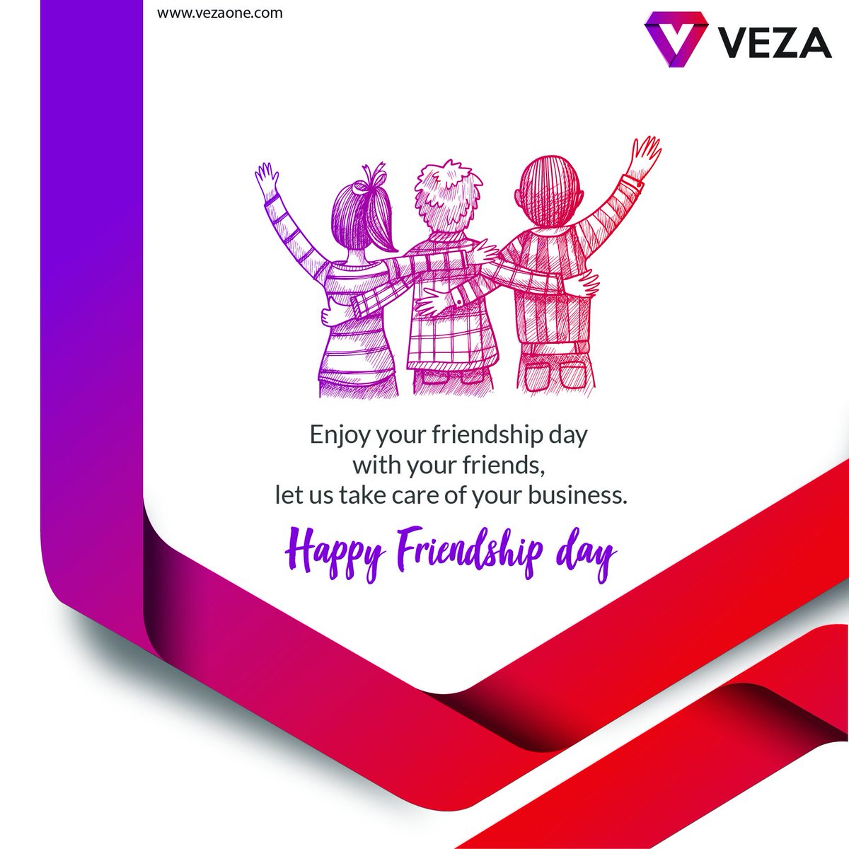 cubeonepos's tweet photo. Veza wishes you all Happy Friendship Day!

#FriendshipDay #FriendsForever #HappyFriendshipDay2019 https://t.co/zMXRY3frZf