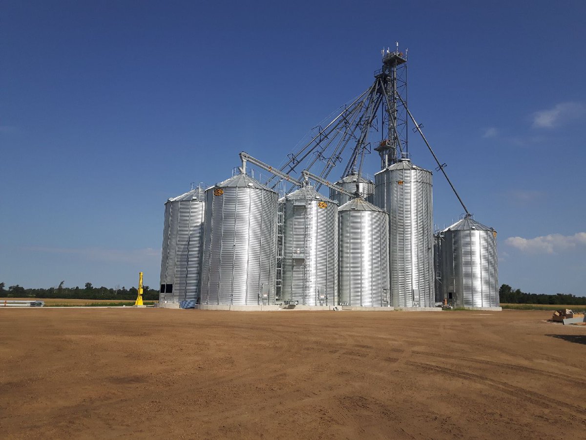 Our satellite in Proton Station is ready to start receiving wheat. Looks good <a href="/HighlandWayne/">Wayne</a> <a href="/highlandclare/">Clare Bauman</a>