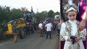 Medyanin50Tonu's tweet photo. Sosyal medyada tepki büyüyor!
▪️Edirne Keşan’da evinin önündeki yolda arkadaşıyla yürüdüğü sırada 6 yaşındaki Eymen Kayra Taş'a çarparak, ölümüne neden olan greyder sürücüsü adli kontrol şartıyla serbest bırakıldı. Savcılığın, karara itiraz edeceği öğrenildi. https://t.co/PY8TTKOoLb
