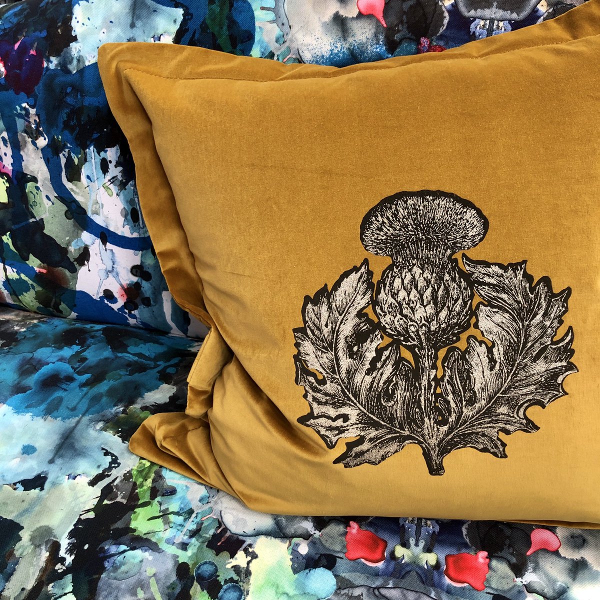 timorous beasties pillows