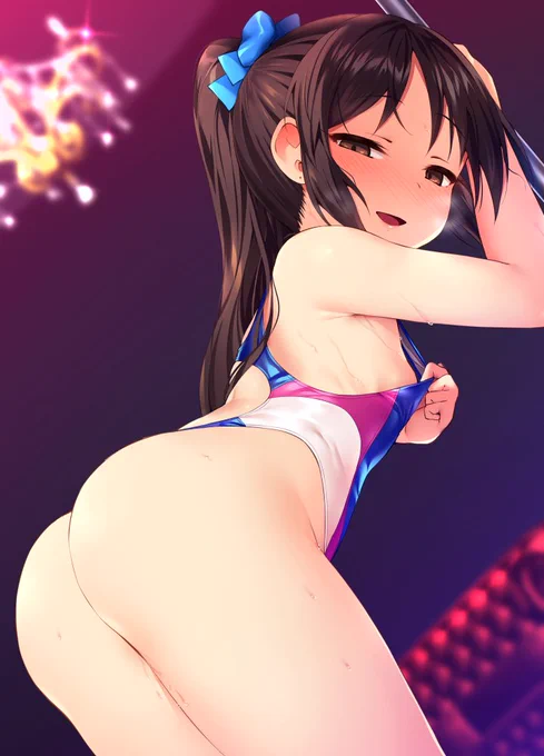 [絵]こっそり特別な水着を見せてくれる橘さん 