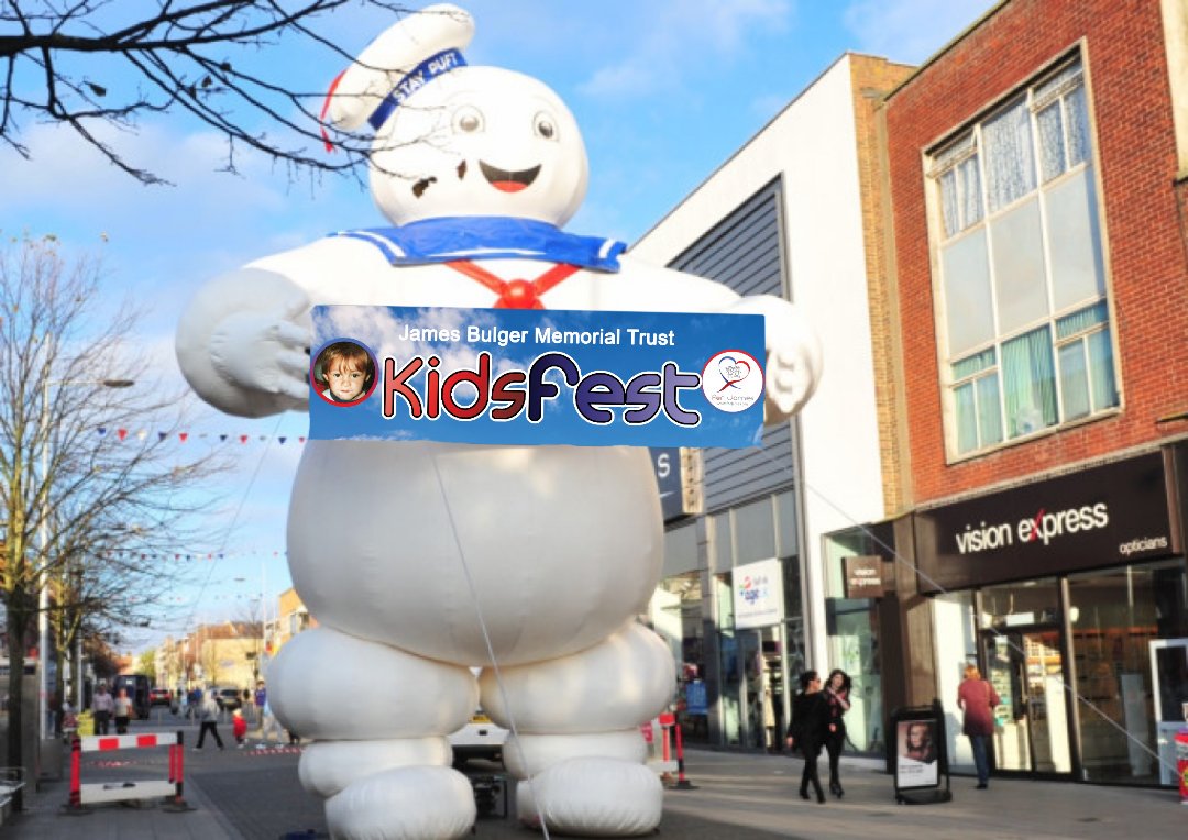 kidsfest's tweet image. So 2 weeks today is our 5th annual @kidsfest guess who we have coming to see everyone! #MrStayPuft #Liverpool #Charity
