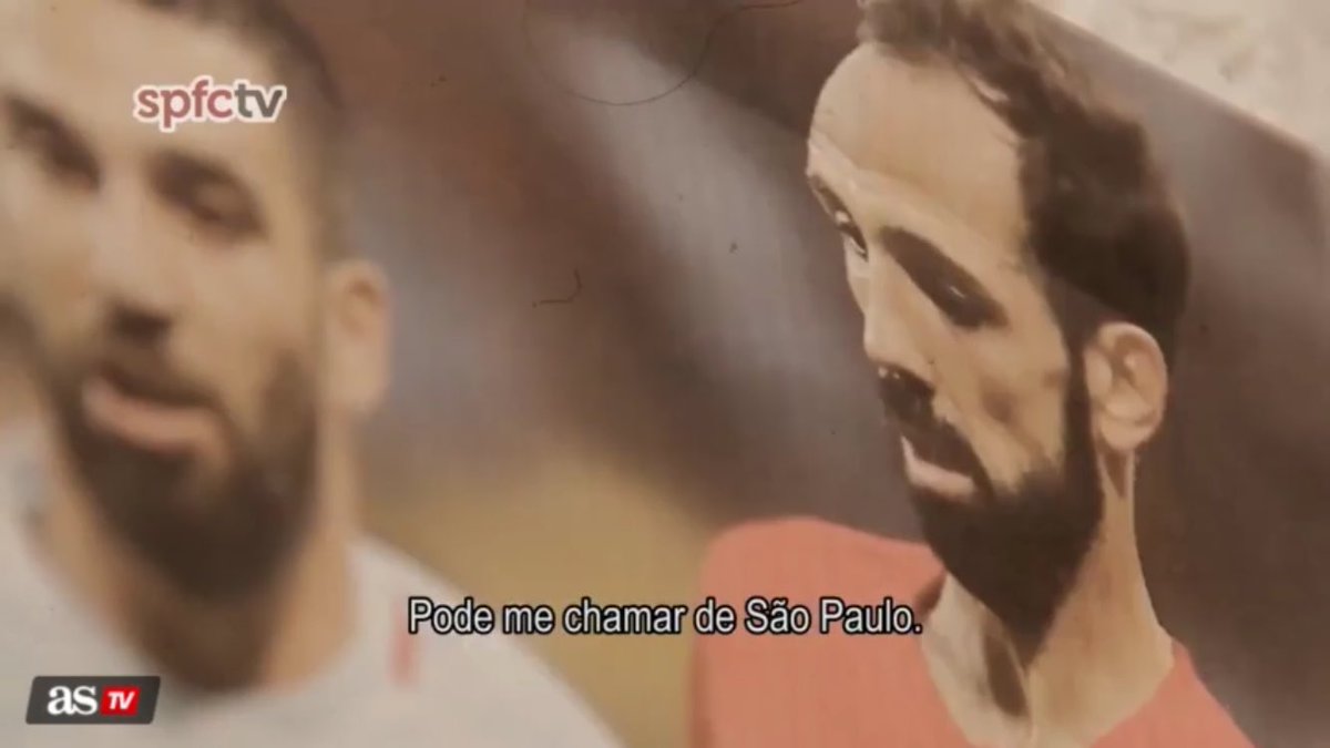 HugoDiegoXS's tweet photo. Le clip de #JuanFran pour son transfert au #SaoPauloFC  
Je m’appelle pas #Tokyo ni #Madrid vous pouvez m’appeller #SaoPaulo mais Mdr nous on t’a déjà surnommé y a longtemps #AlPalo hhhhhhh #UCL2016 #Palo #MadridCampeon https://t.co/rcUessXwzZ