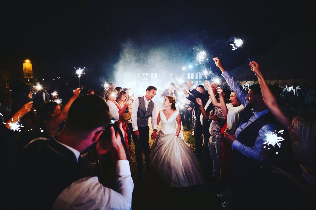 Sparklers, shot with the new Tamron 17-28 f2.8 #wedding @TamronUK @SonyUK