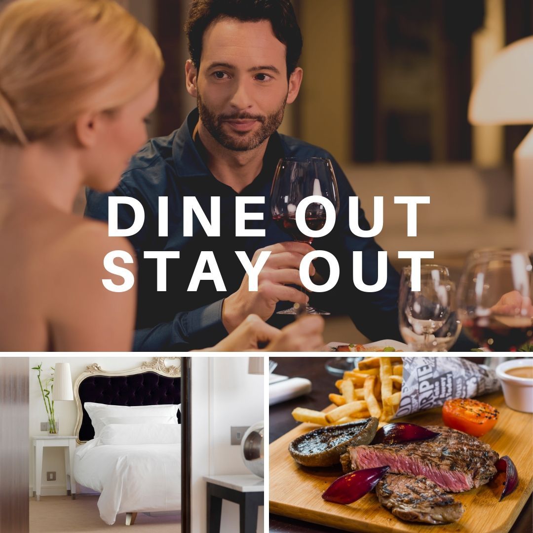 Planning your next weekend getaway? Our Dine out Stay out package includes: 
🛏  An overnight stay in a contemporary room 🍽 Dinner for 2 in the brand new Urban Fox Brasserie &amp; Bar and a 🍳 Full Breakfast 
Starting from just €85pps…