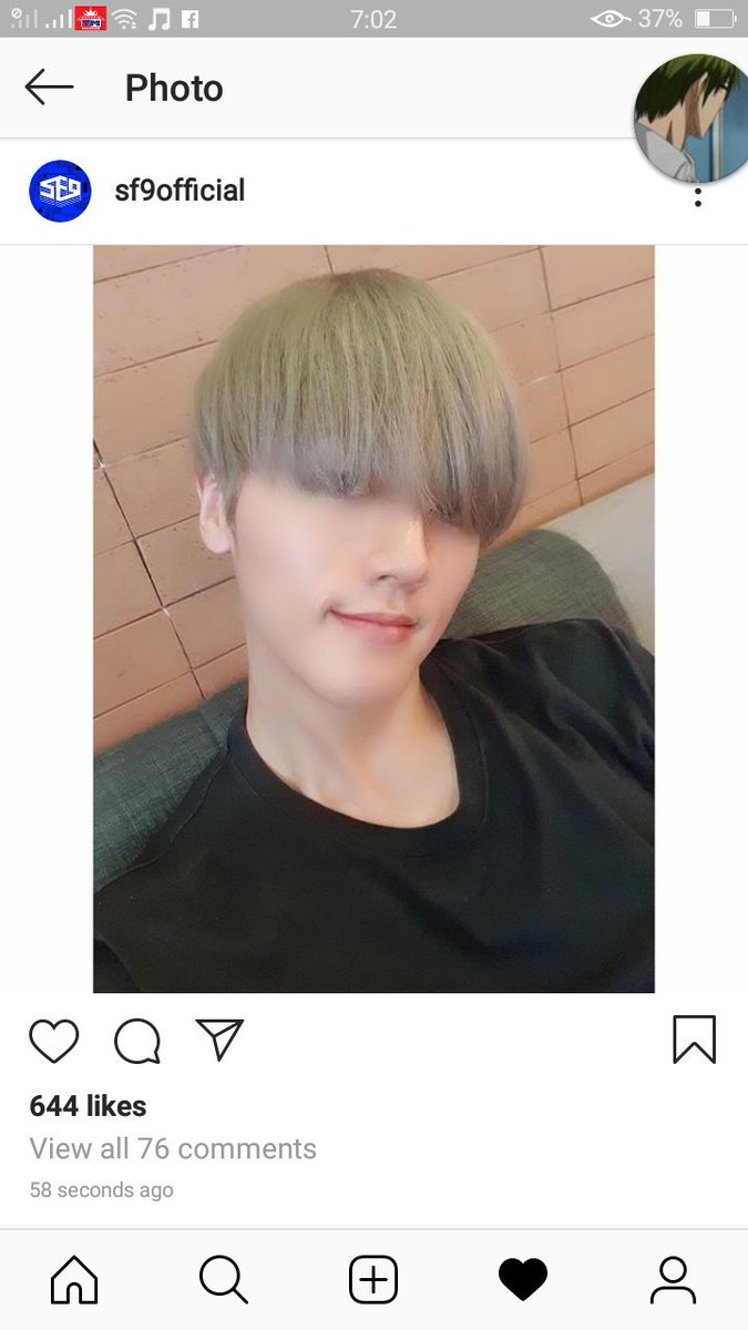 chanilleosseo's tweet photo. Fame changed Justin Bieber @SF9official #Youngbin https://t.co/hXvXMEnreH