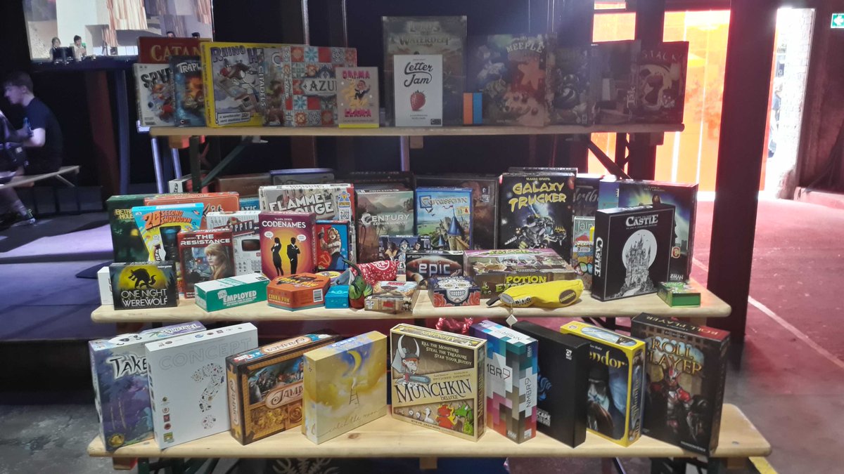 YogCon's tweet photo. Anyone wanting to play a board game with some other Yognau(gh)ts should head to the LFG table in the tabletop area https://t.co/7ZHX2G33gC